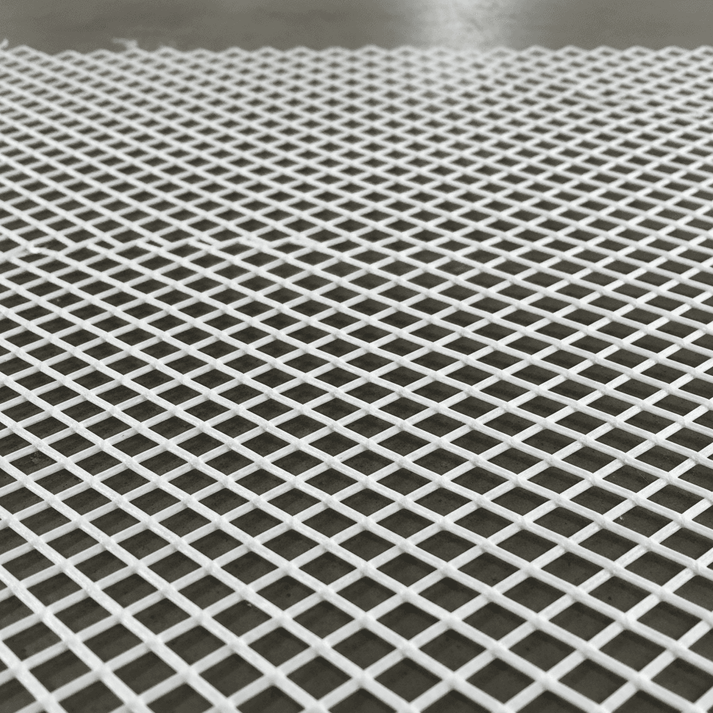 HDPE polyethylene pellets detailed close-up